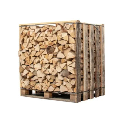 BOX 3 STÈRES 30CM BOIS DE CHAUFFAGE SEC AVEC 5 CARTONS DE BOIS D'ALLUMAGE / 1 CARTON 2KG ALLUME-FEU