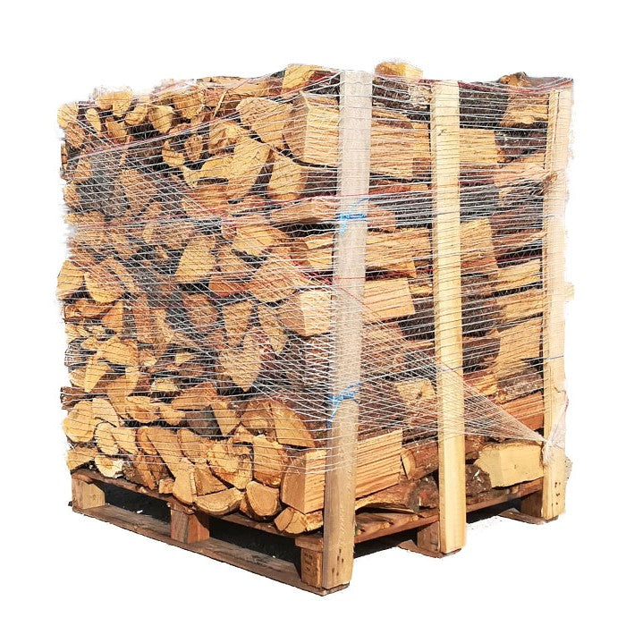BOX 3 STÈRES 30CM BOIS DE CHAUFFAGE SEC AVEC 5 CARTONS DE BOIS D'ALLUMAGE / 1 CARTON 2KG ALLUME-FEU