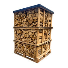 Charger l'image dans la galerie, Bois de chauffage – 2 stères de bûches 25 cm – Mélange hêtre et chêne