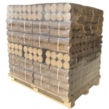 Charger l'image dans la galerie, 1000 KGS DE BUCHES COMPRESSÉES DE JOUR, BOIS DE CHAUFFAGE DENSIFIÉ POUR POÊLE À BOIS CHEMINÉE 5 CARTONS DE BOIS D'ALLUMAGE / 1 CARTON 2KG ALLUME-FEU